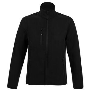SOLS Womens/Ladies Radian Soft Shell Jacket / Black